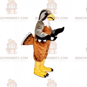 Costume da mascotte BIGGYMONKEY™ dal piumaggio setoso piccione