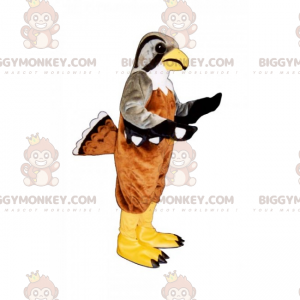 Costume de mascotte BIGGYMONKEY™ de pigeon au plumage soyeux -