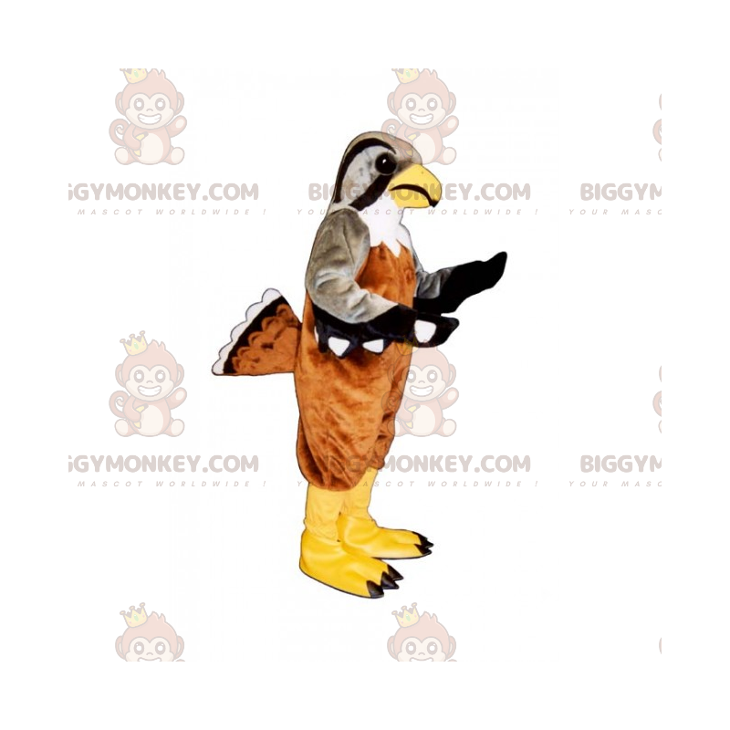 Fantasia de mascote de plumagem de seda de pombo BIGGYMONKEY™ –