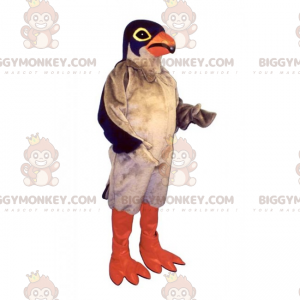 Costume de mascotte BIGGYMONKEY™ de pigeon tricolore -