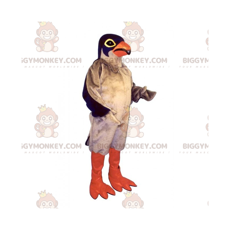 Costume de mascotte BIGGYMONKEY™ de pigeon tricolore -