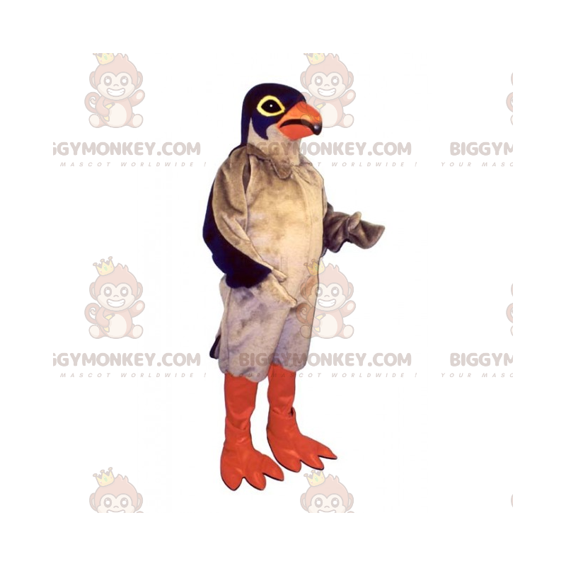 Traje de mascote de pombo tricolor BIGGYMONKEY™ –