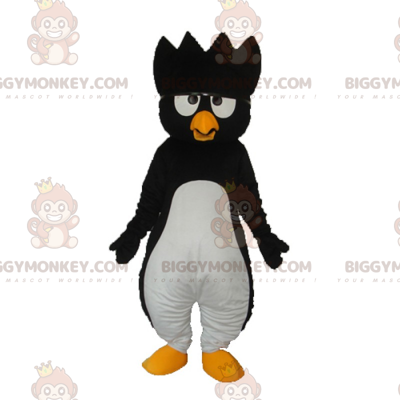 Costume de mascotte BIGGYMONKEY™ de pingouin a crête -