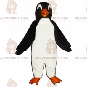 Costume da mascotte BIGGYMONKEY™ da pinguino a testa tonda -