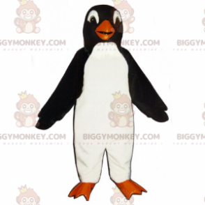 Pyöreäpäinen pingviini BIGGYMONKEY™ maskottiasu -