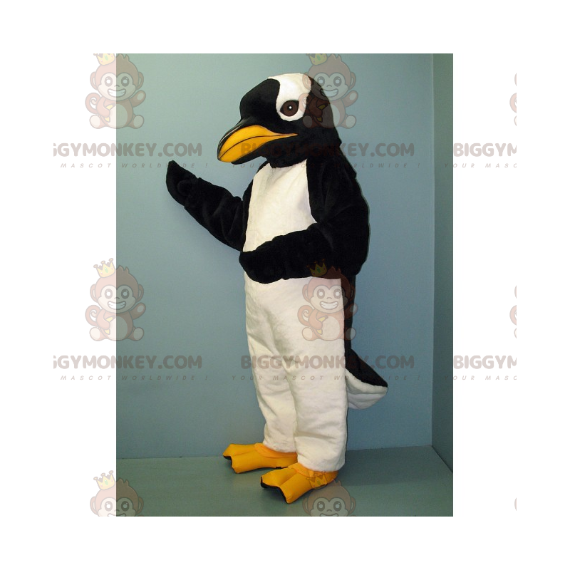 Kostium maskotka żółtodzioby pingwin BIGGYMONKEY™ -