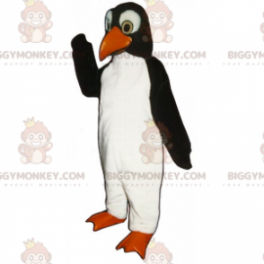 Disfraz de mascota BIGGYMONKEY™ de pingüino peludo suave -