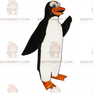 Disfraz de mascota BIGGYMONKEY™ de pingüino de vientre blanco -