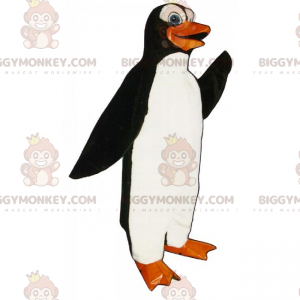 Hvid Bellied Penguin BIGGYMONKEY™ maskotkostume -