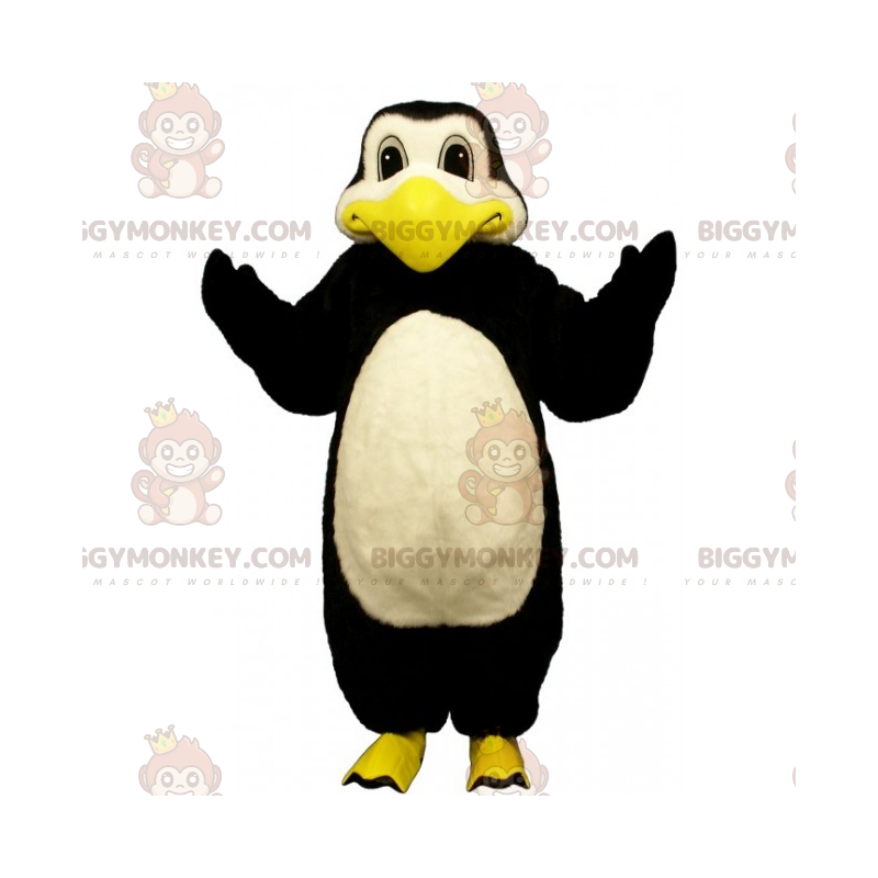 BIGGYMONKEY™ Yellow Legged Penguin Mascot Costume –