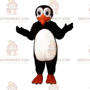 Penguin Big Eyes BIGGYMONKEY™ mascottekostuum - Biggymonkey.com