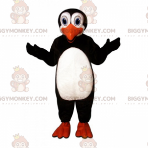 Kostým maskota Penguin Big Eyes BIGGYMONKEY™ – Biggymonkey.com