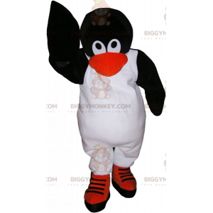 Skater-Pinguin BIGGYMONKEY™ Maskottchen-Kostüm - Biggymonkey.com