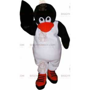 Disfraz de pingüino patinador BIGGYMONKEY™ para mascota -