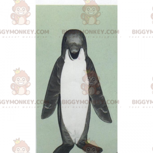 Costume de mascotte BIGGYMONKEY™ de pingouin gris -
