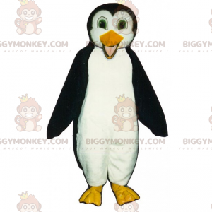 Slim Smiling Penguin BIGGYMONKEY™ Mascot Costume –