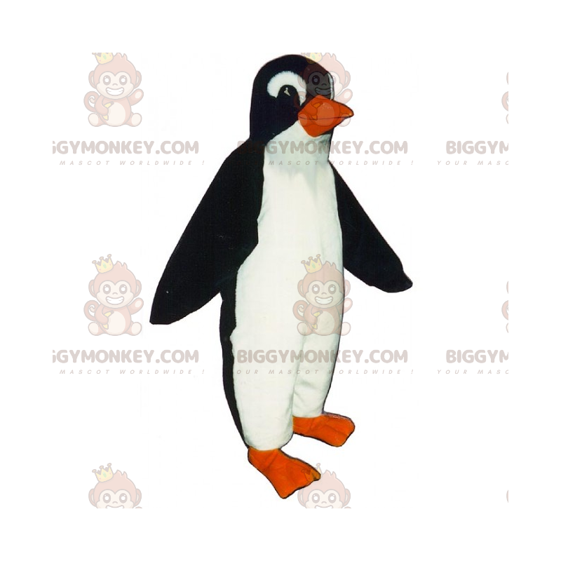 Costume da mascotte Pinguino sorridente BIGGYMONKEY™ -