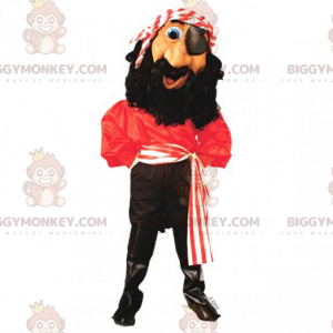 Costume da mascotte da pirata BIGGYMONKEY™ con fascia -