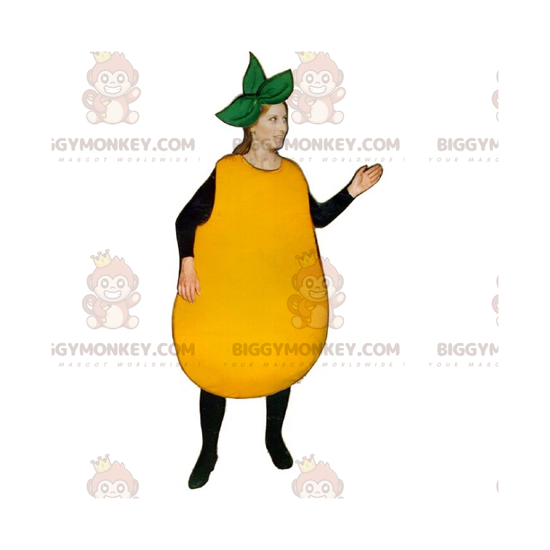 Birne BIGGYMONKEY™ Maskottchen-Kostüm - Biggymonkey.com