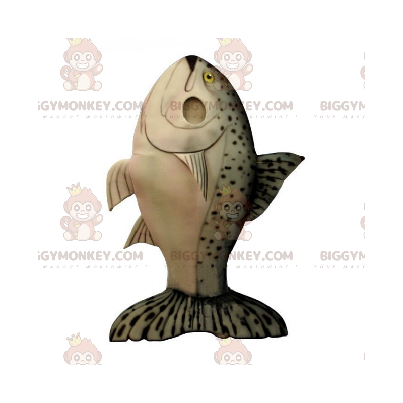 Στολή μασκότ BIGGYMONKEY™ με στίγματα ψαριών - Biggymonkey.com