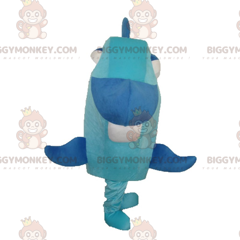 Blauer Fisch BIGGYMONKEY™ Maskottchenkostüm - Biggymonkey.com