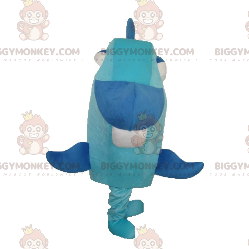 Costume da mascotte pesce azzurro BIGGYMONKEY™