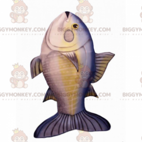 Traje de mascote clássico de peixe BIGGYMONKEY™ –