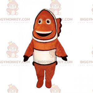 Disfraz de mascota de pez payaso sonriente BIGGYMONKEY™ -