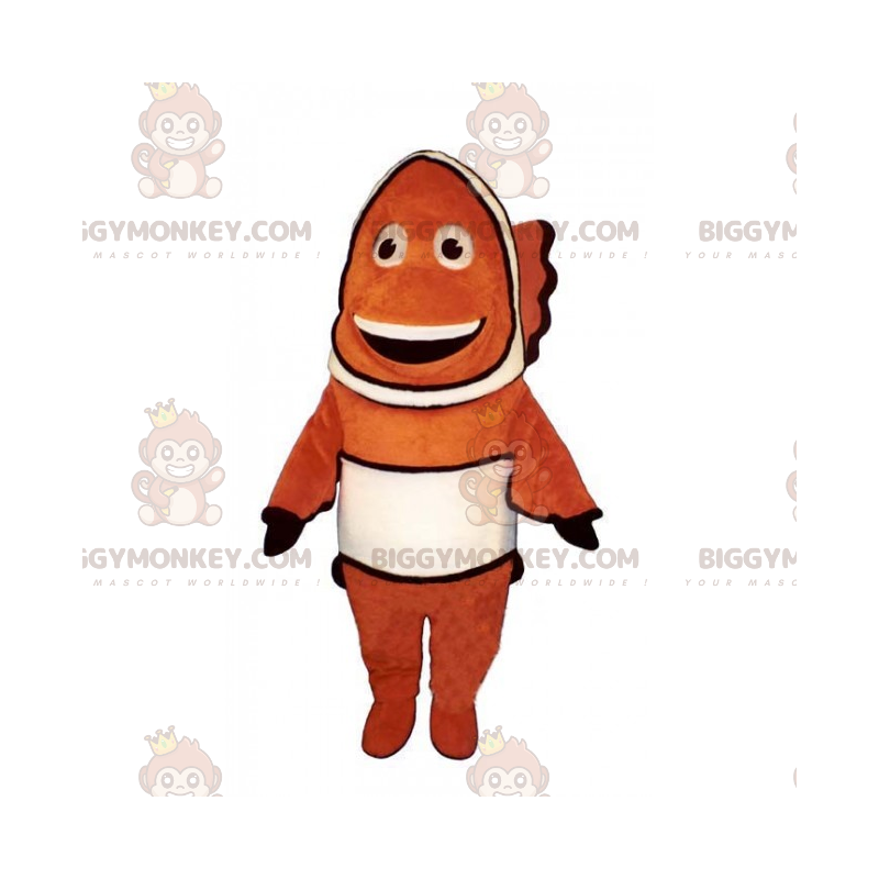 Kostým s usměvavým maskotem Clownfish BIGGYMONKEY™ –