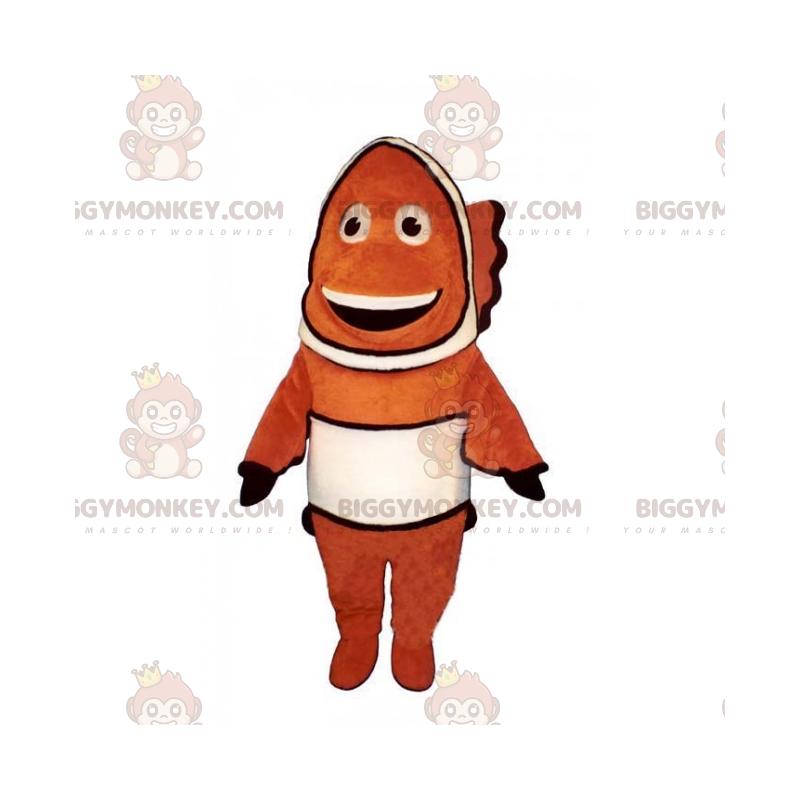 Smilende klovnefisk BIGGYMONKEY™ maskotkostume - Biggymonkey.com