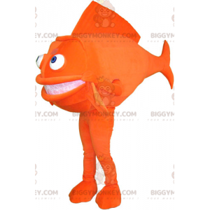 Costume da mascotte pesce arancione BIGGYMONKEY™ -