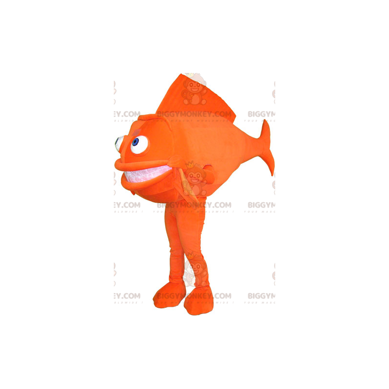 Oranger Fisch BIGGYMONKEY™ Maskottchenkostüm - Biggymonkey.com