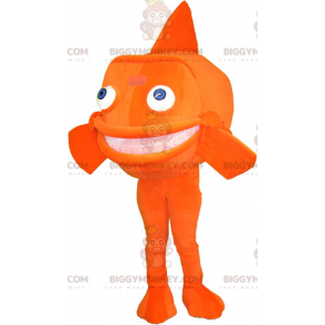 Costume de mascotte BIGGYMONKEY™ de poisson orange -