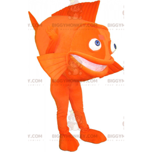 Orange Fish BIGGYMONKEY™ maskottiasu - Biggymonkey.com