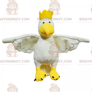 Costume de mascotte BIGGYMONKEY™ de poisson rond vert -