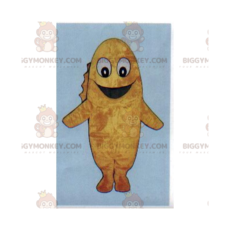 Costume de mascotte BIGGYMONKEY™ de poisson souriant -