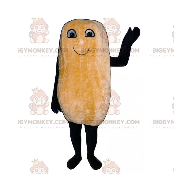 Aardappel BIGGYMONKEY™ mascottekostuum met glimlach -