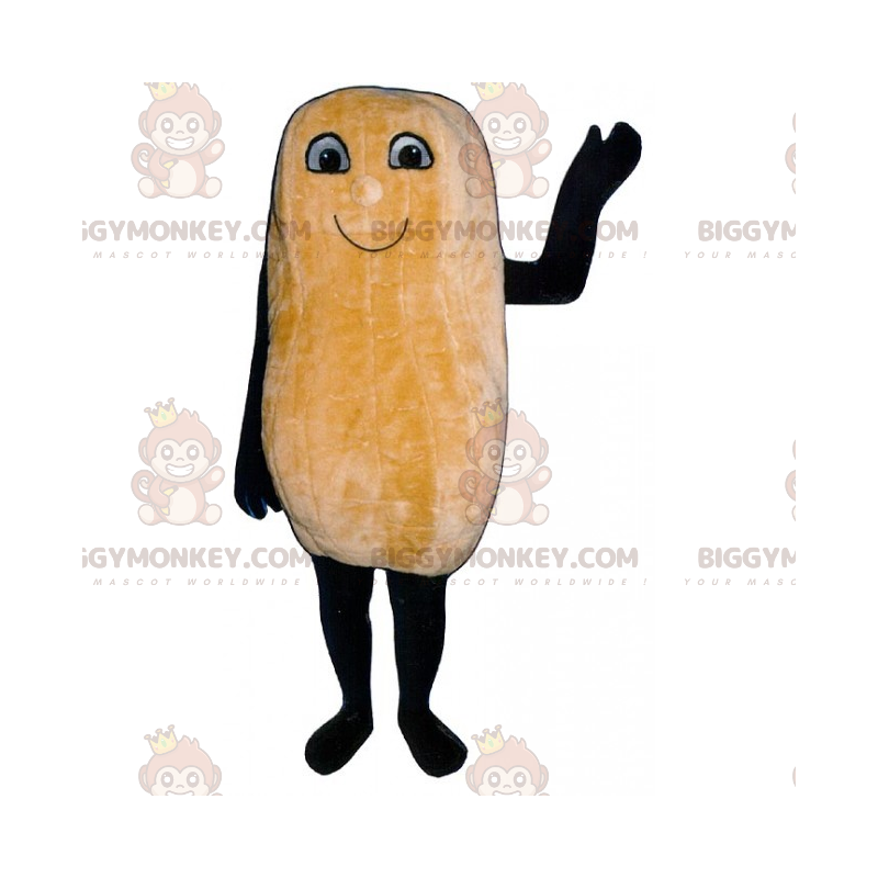 Kartoffel-BIGGYMONKEY™-Maskottchen-Kostüm mit Lächeln -
