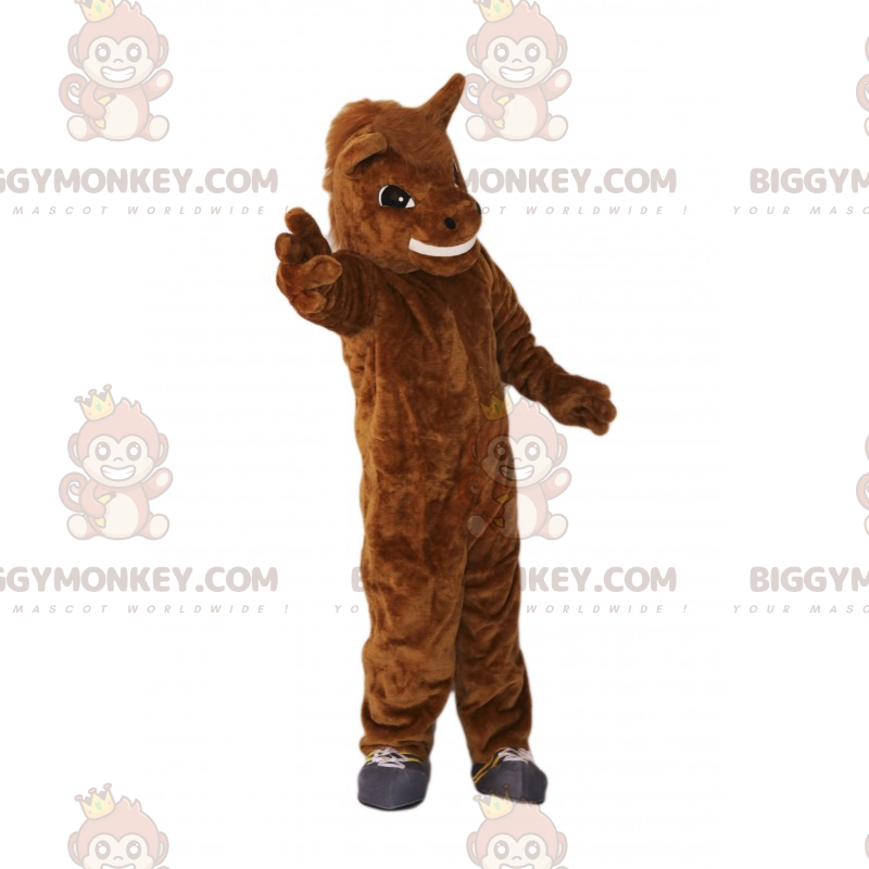 Costume de mascotte BIGGYMONKEY™ de poney - Biggymonkey.com