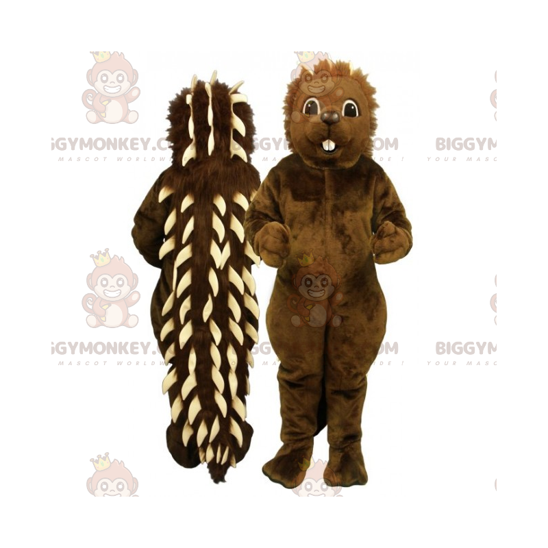 BIGGYMONKEY™ Porcupine maskot kostume - Biggymonkey.com