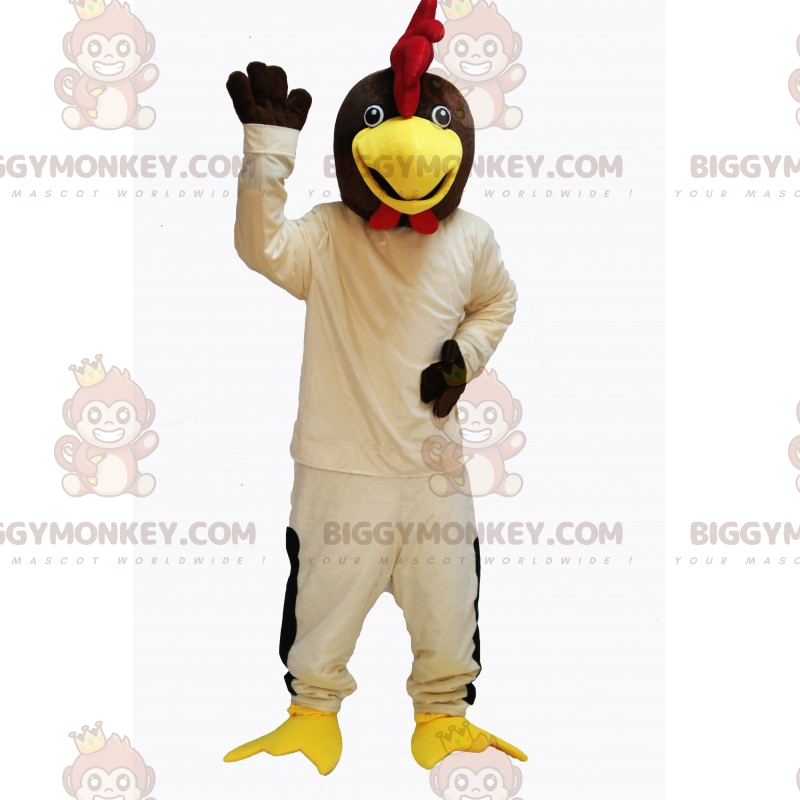 Beige Hen BIGGYMONKEY™ Mascot Costume – Biggymonkey.com