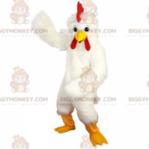 Costume da mascotte BIGGYMONKEY™ gallina bianca -