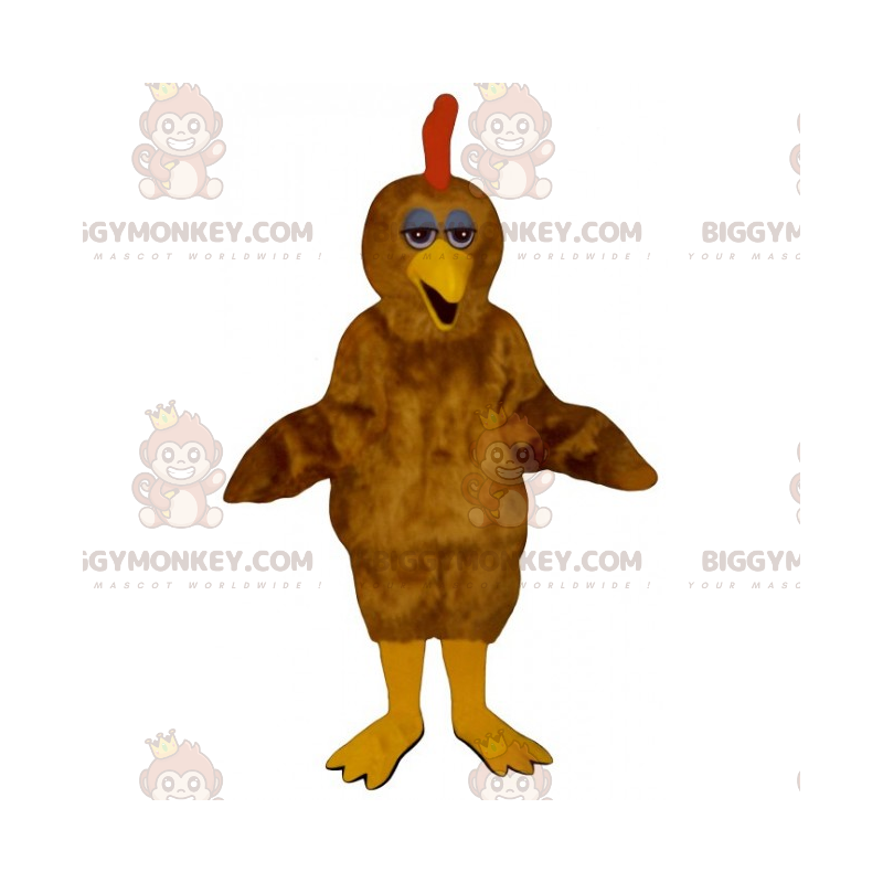 Brun kyckling BIGGYMONKEY™ maskotdräkt - BiggyMonkey maskot