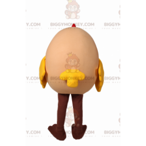 Costume da mascotte per gallina rotonda BIGGYMONKEY™ -