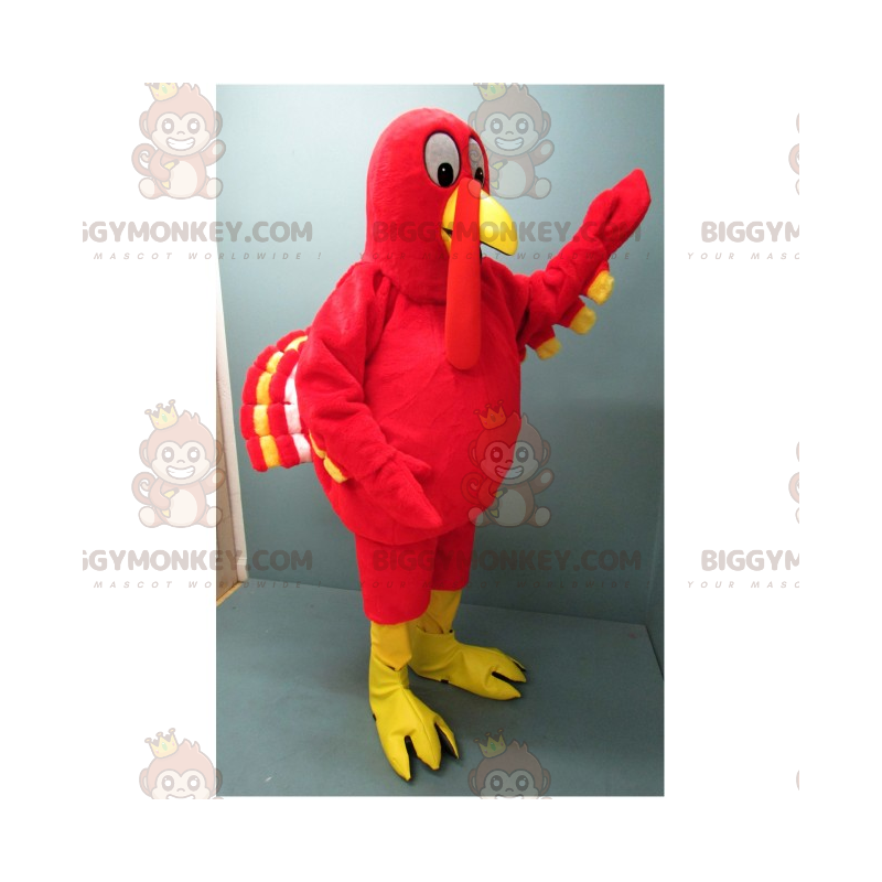 Red Turkey BIGGYMONKEY™ Mascot Costume – Biggymonkey.com