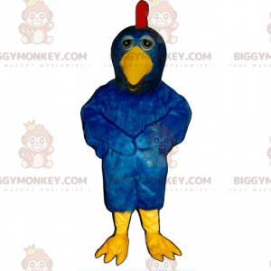 Blaues Huhn BIGGYMONKEY™ Maskottchen-Kostüm - Biggymonkey.com