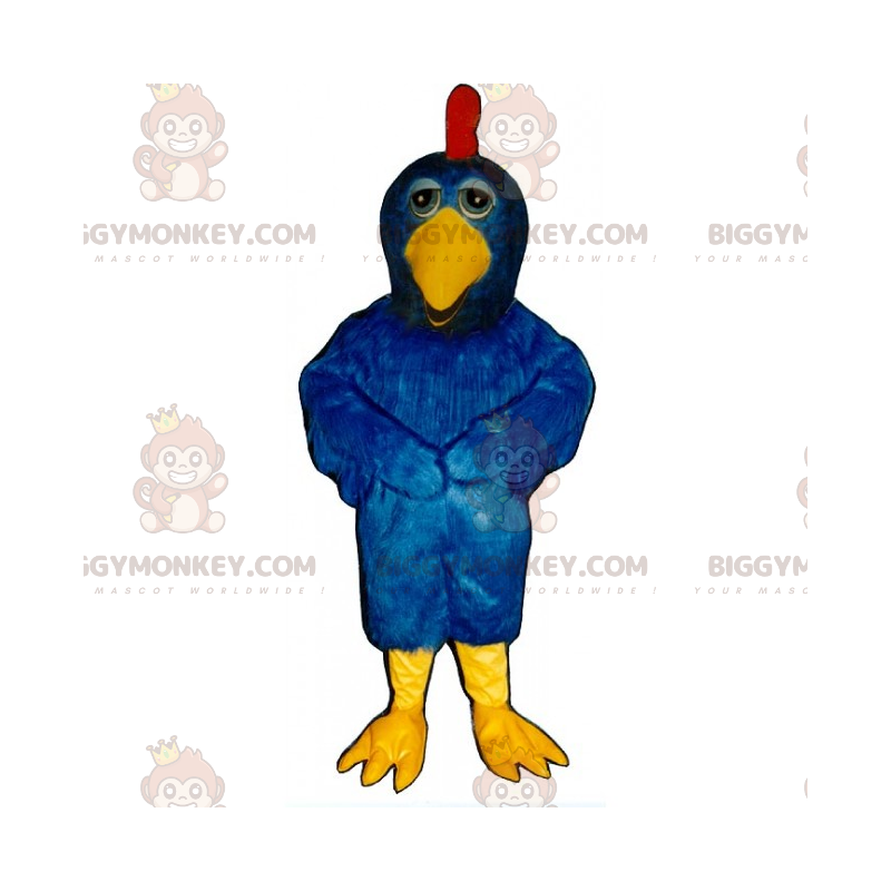 Blue Chicken BIGGYMONKEY™ Maskotdräkt - BiggyMonkey maskot