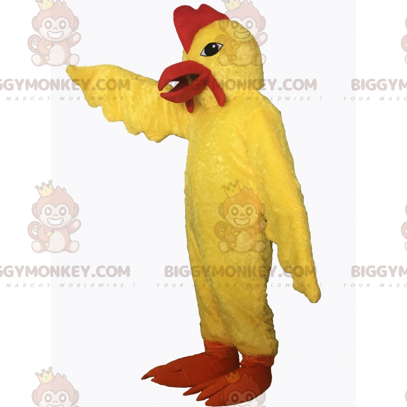 Κίτρινο κοτόπουλο BIGGYMONKEY™ μασκότ στολή - Biggymonkey.com