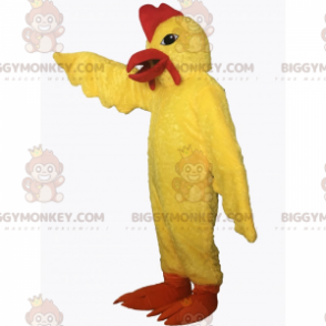 Disfraz de mascota BIGGYMONKEY™ de pollo amarillo -