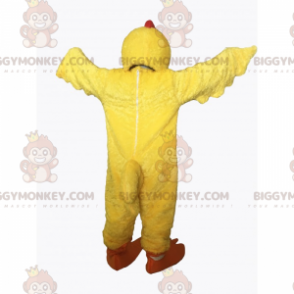 Costume de mascotte BIGGYMONKEY™ de poulet jaune -